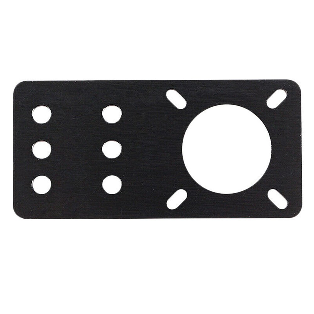 V slot stepper sort slidstærk kontor reservedele fast motor montering plade cnc maskine aluminiumslegering til openbuilds nema 17