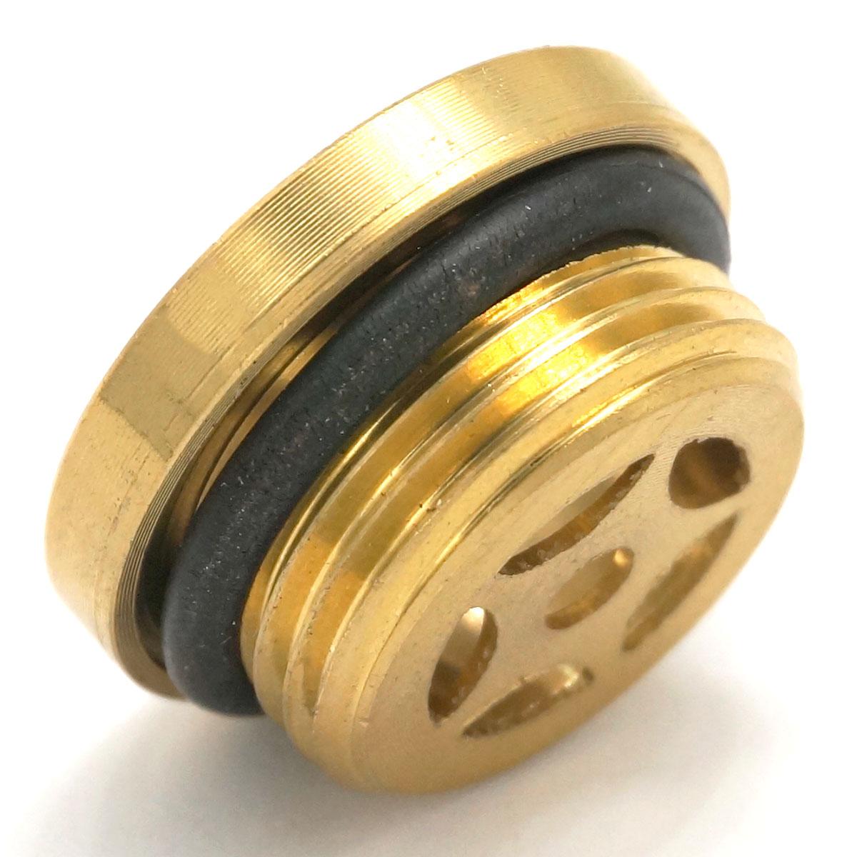 M16 M20 M22 M27 M42 Pitch 1.5 Metric Male Brass Oil Level Sight Glass Window Round Head For Air Compressor Gearbox