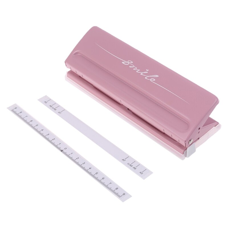 6 Perforator Papier Craft Cutter Verstelbare Diy A4 A5 A6 Losbladige Papier Puncher Scrapbooking Briefpapier Kantoorbenodigdheden: 4