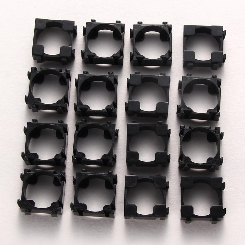 100 pieces 18650 Cylindrical Battery Holder Brackets Safety Anti-vibration holder Cylindrical bracket