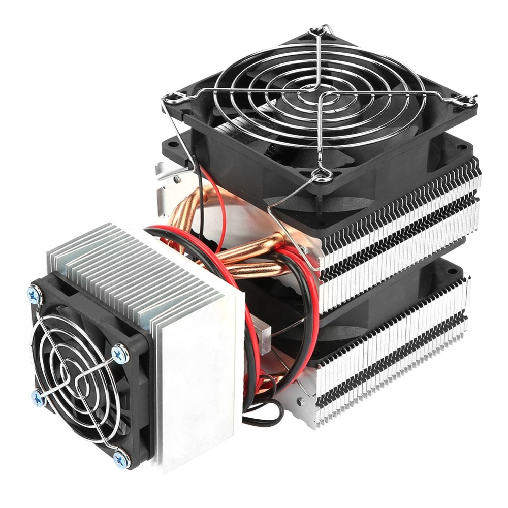 Dc 12v 20a 180w 12715 halvleder kjøling peltier kjøligere luftkjøling radiator diy mini kjøleskap kjølesystem