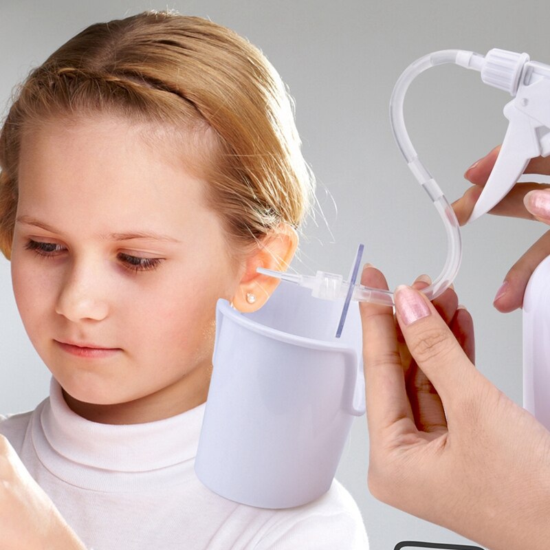 Orelha lavagem uso da família orelha cera irrigação orelha cleaner para adultos crianças cuidados de saúde orelha cera limpeza ferramentas