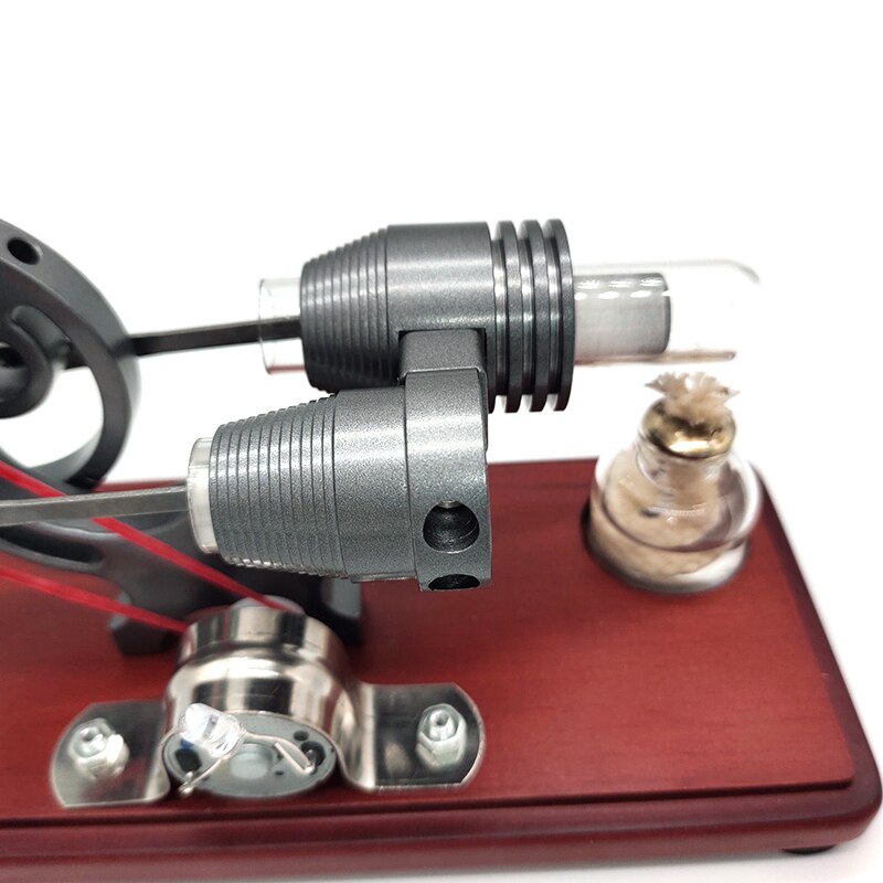 Luft Stirling-Motor- Modell Elektrische Generator Motor- Physik Dampf Energie Bildung Spielzeug Wissenschaft Experiment Bausatz einstellen