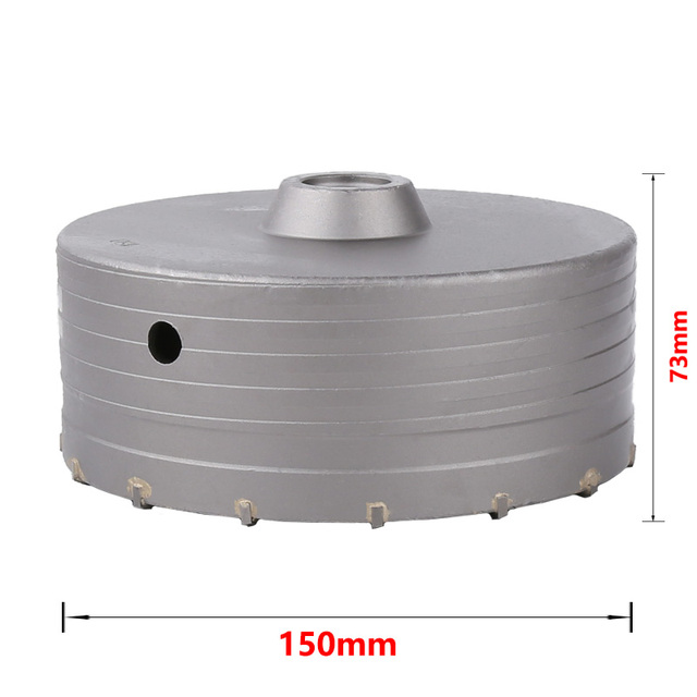SDS MAX Concrete Wall Hole Saw Drill Bit Set Electric Hollow Core Drill Bit Cement Stone Brick Wall Air Conditioner Hole Opener