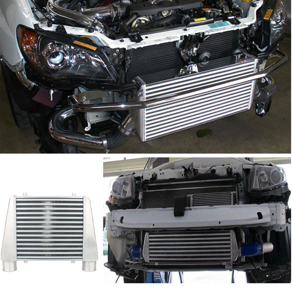 Universal Intercooler 345x280x76mm, Intercooler Modified Turbo Radiator, Front Mount For Car Car Accessory