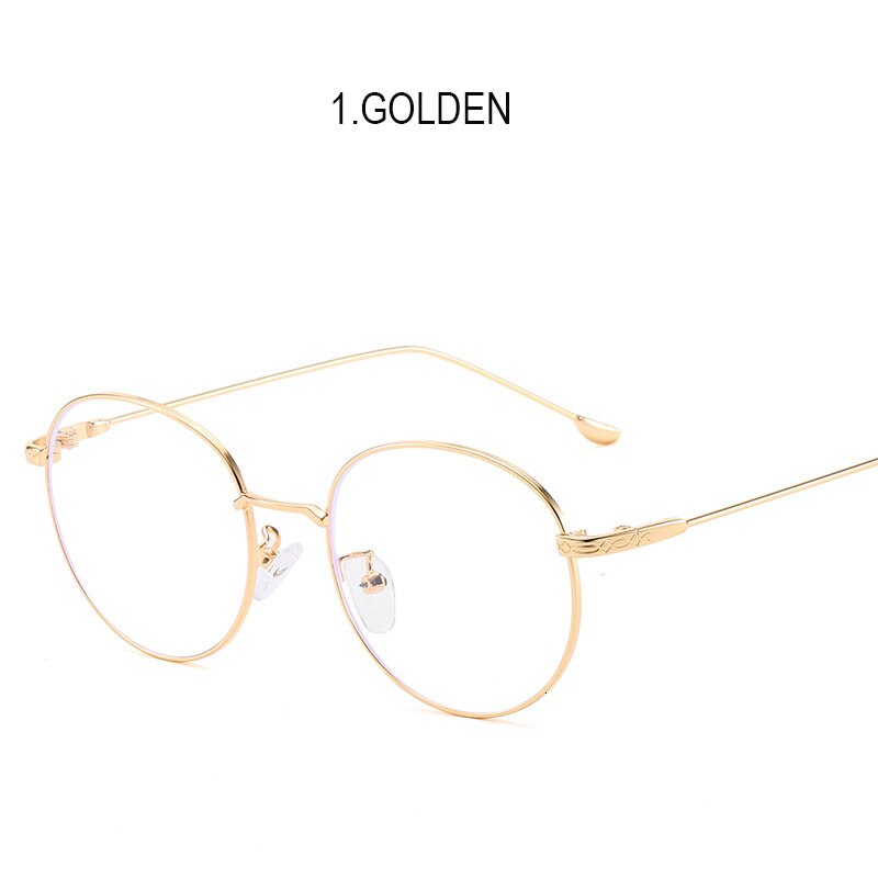 Tiburón vela gafas negras cristales de teléfonos móviles radiación luz azul hombres espejo plano gafas de ordenador Anti Rayo Azul gafas transparentes: 1.GOLDEN