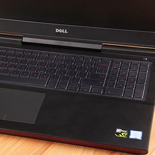 Premium Ultra Thin Keyboard Protector for 15.6 inch Dell Inspiron 15 3000 5000 and 7000 Series, 17.3 inch Dell Inspiron 17 5000