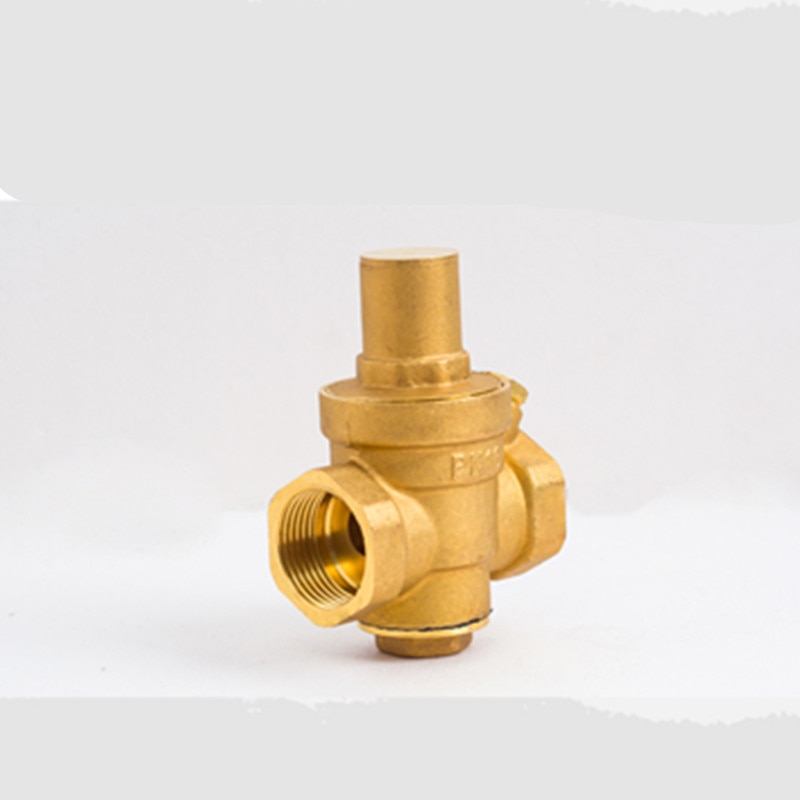 DN15 1/2" Brass Water Pressure Reducing Regulator Valve Adjustable Thread Water Pressure Reducing Valve