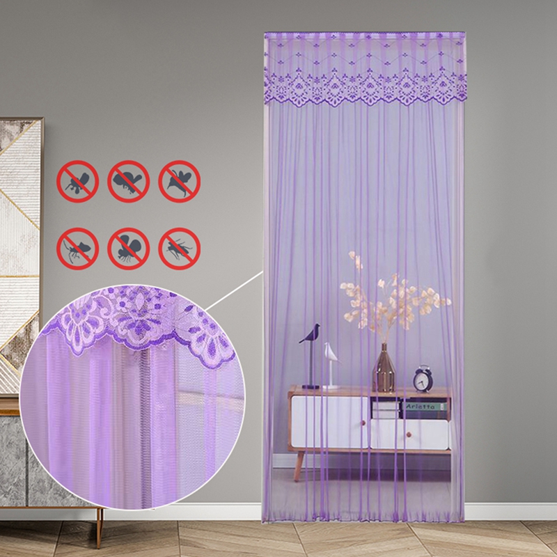 Fly Screen Klamboe Deur Anti Fly Gordijn Klamboe Gordijn Deur Insectenscherm Partitie Netten Deur klamboe Mesh Net