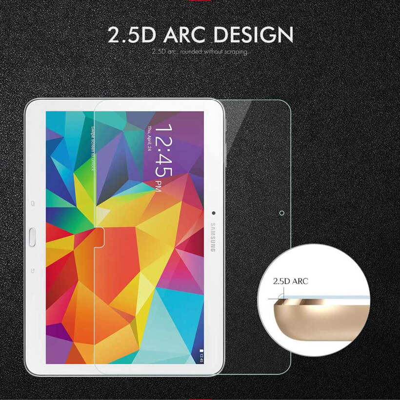 Tempered Glass For Samsung Galaxy Tab 4 10.1 LTE SM T530 T531 T535 T533 10.1 inch Screen Protector Protective Film