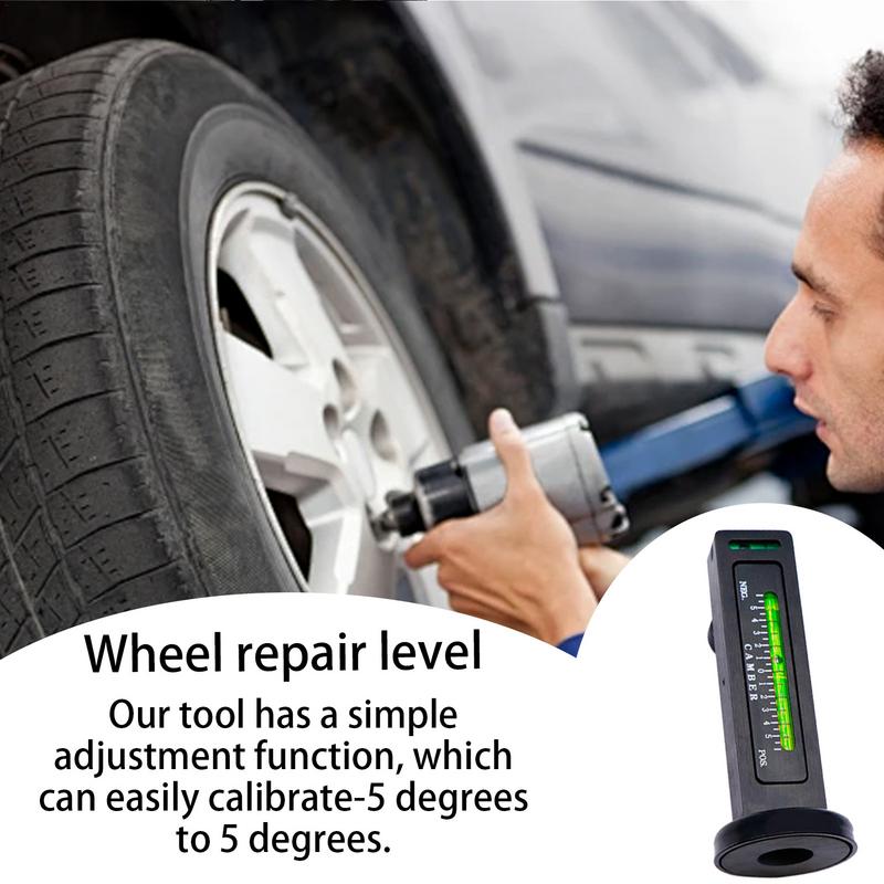 Camber Tool Angle Adjustment Leveling Instrument Magnetic Tool Camber Wheel Alignment Accurate Adjustable Car Repair Tyre Ment