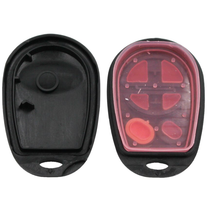 5+1 Buttons 6 button Remote Control Key Fob Shell case fob for TOYOTA Sienna