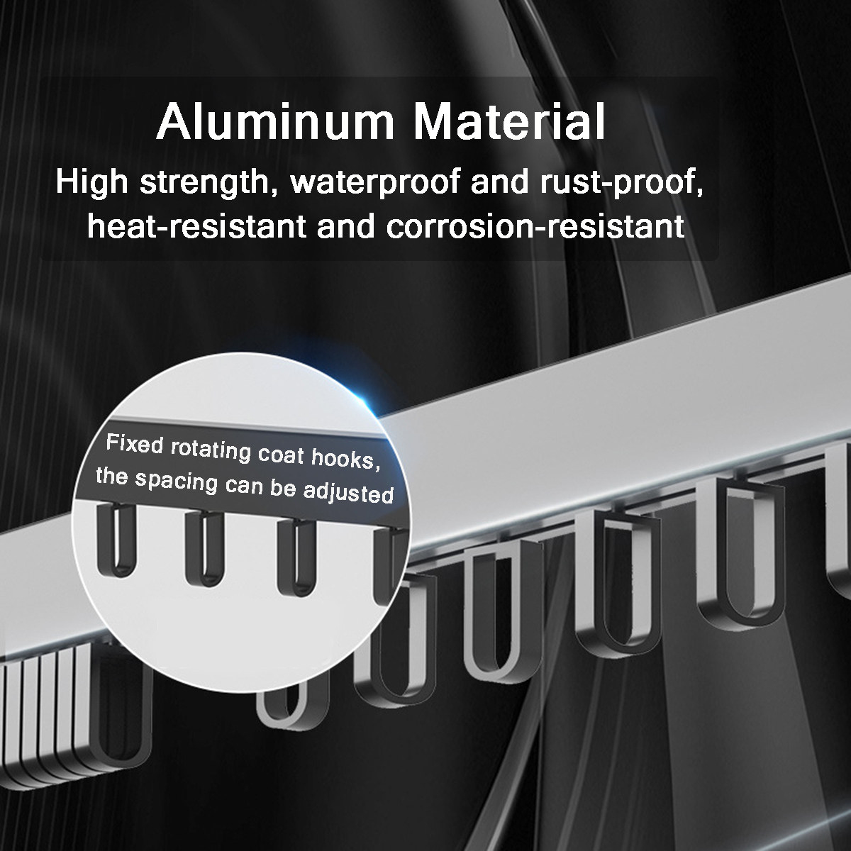 Vouwen Kleerhanger Wall Mount Intrekbare Doek Droogrek Indoor & Outdoor Ruimtebesparend Aluminium Home Wasgoed Waslijn