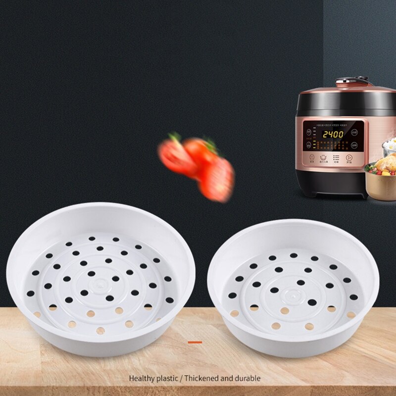 Panier de cuisson à vapeur universel 808F, en plastique de alimentaire, pour cuiseur à riz, légumes, œufs, Dessert, support pour aliments de bébé
