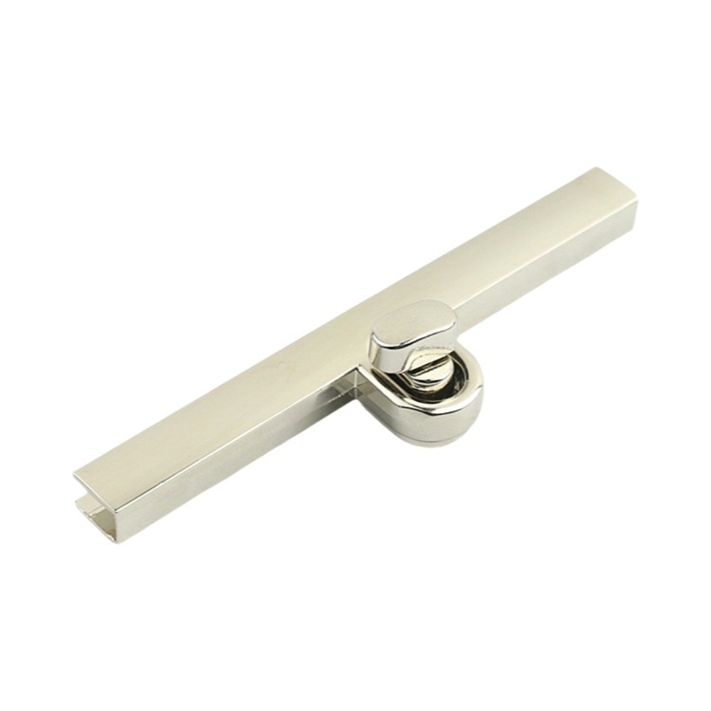 Mode metalen tasgesp goud zilver draaibare sluiting draaislot gesp draaisloten tas maken: brons