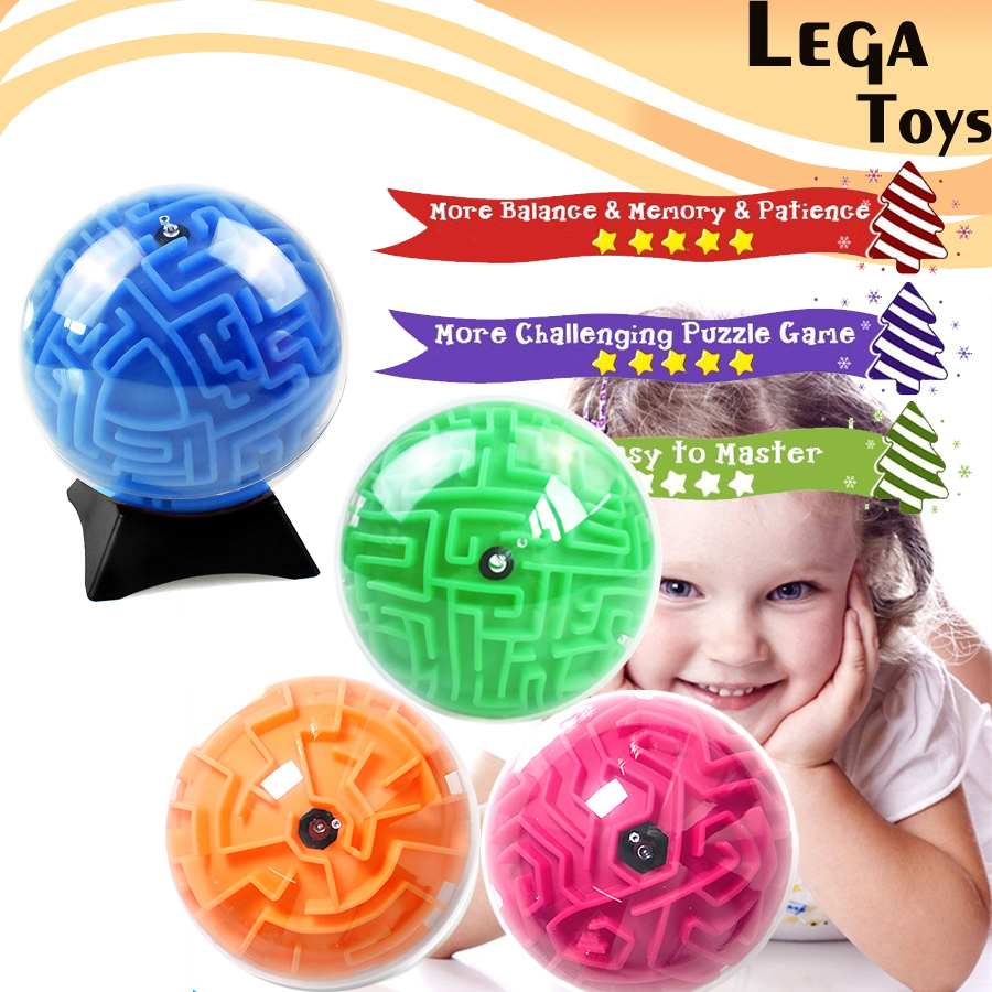 Maze 3D Balance Puzzles Brain Teasers Ball,Hard Challenges Gravity Memory Sequential Puzzles Education Puzzle Toys