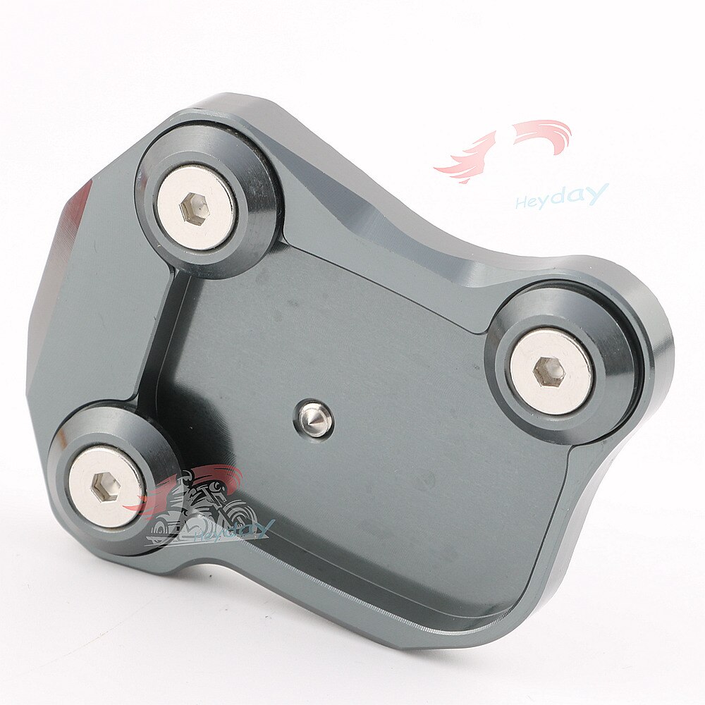 support plate foot side bracket extension pad for Honda CB650F: Gray