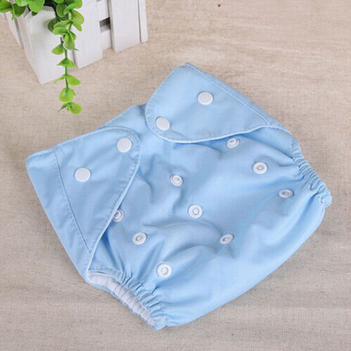 Verstelbare Herbruikbare Baby Kids Jongens Meisjes Doek Luier Luiers 1Pc Wasbare Solid Casual Katoen Kinderen Kind luiers