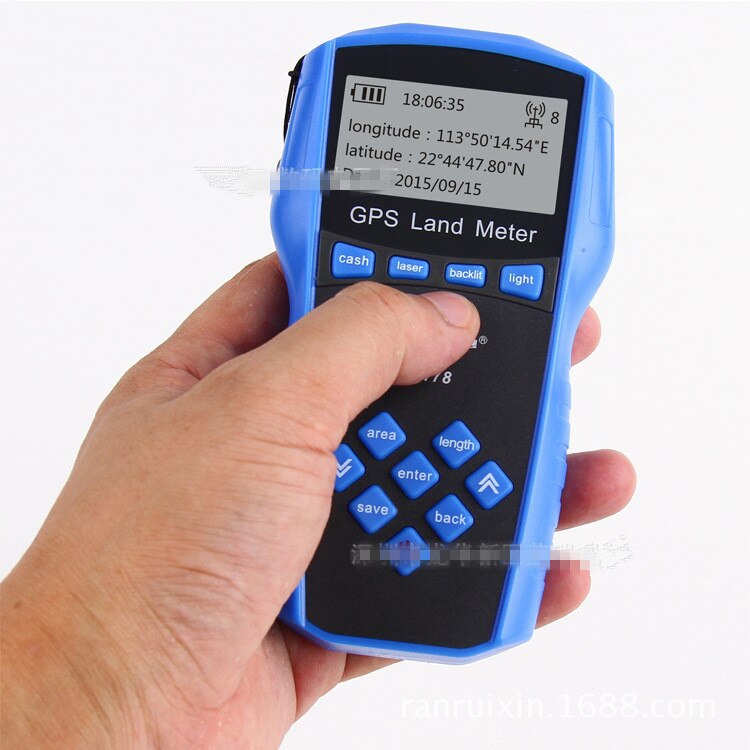 NF-178 handheld GPS Test Devices Land Measuring Instrument method Manual and automatic