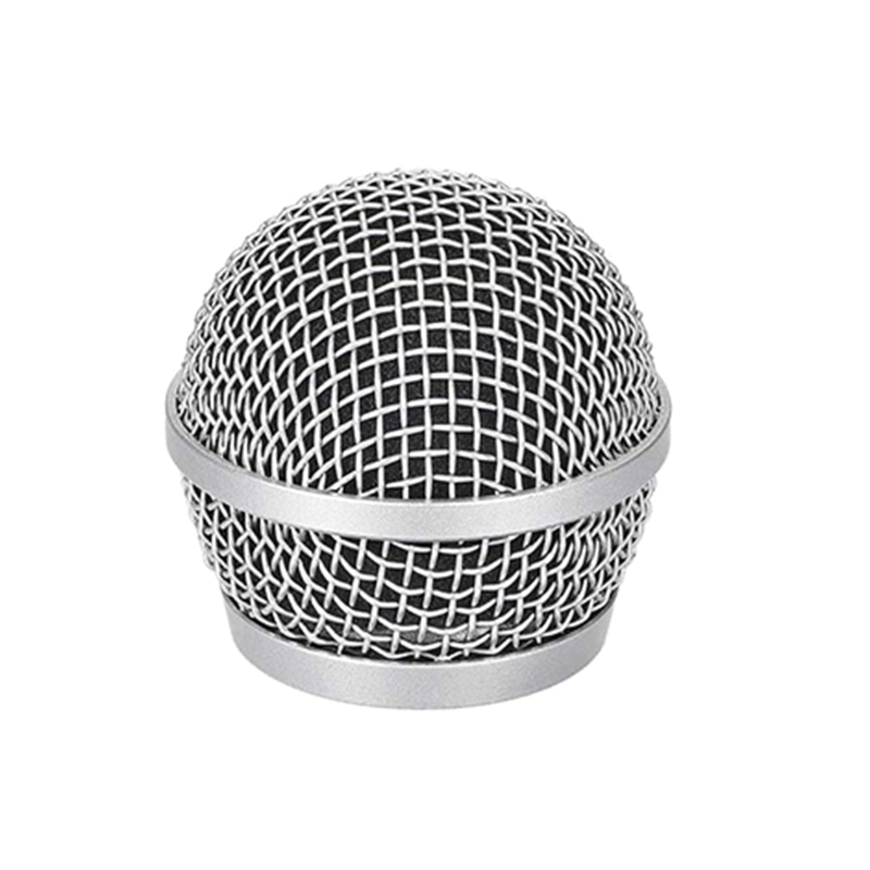 Nouvelle calandre de Microphone en maille à tête sphérique pour Shure PG58 PG48, accessoires de remplacement: Default Title