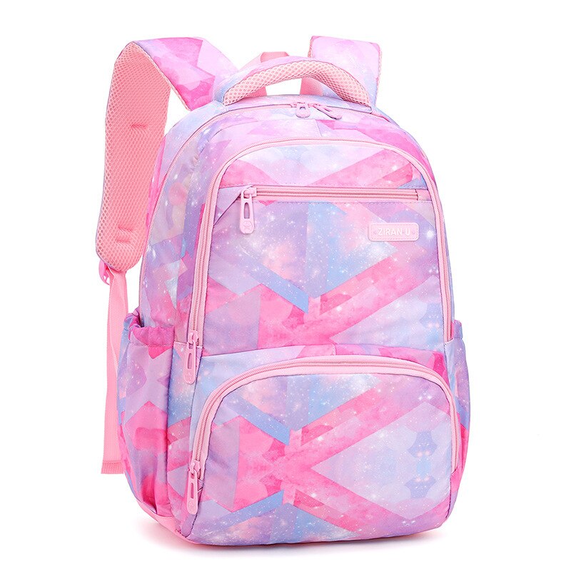 Waterdichte Nylon Schooltassen Voor Kinderen Schooltas Lichtgewicht Rugzak Meisjes Jongens Rugzakken Kids Schooltas Mochila Escolar: pink small