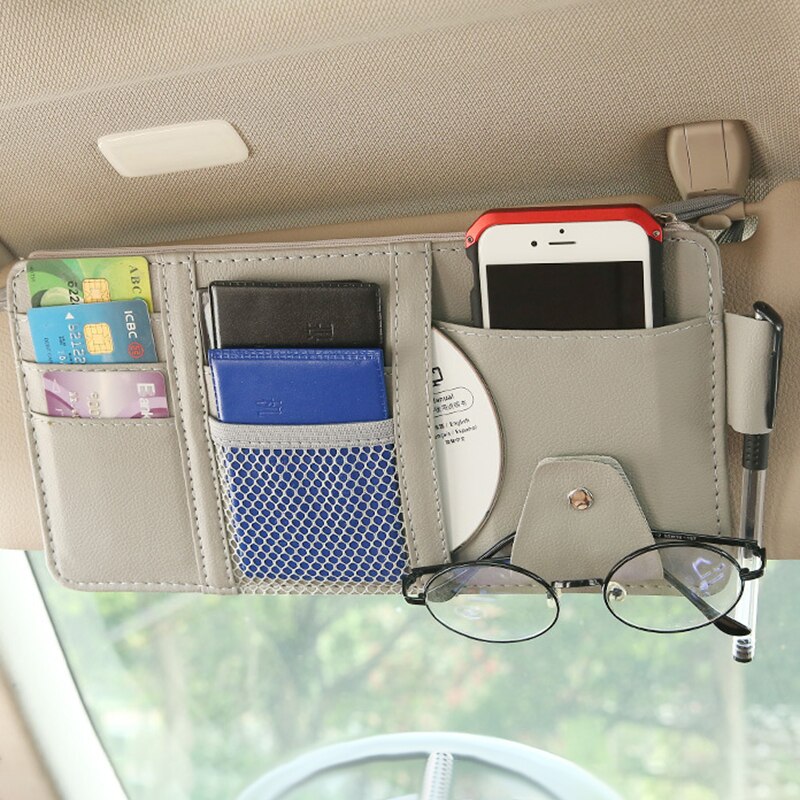 LSYSND Autovizier Zonnebrillenkoker Clip Hanger Bevestiging