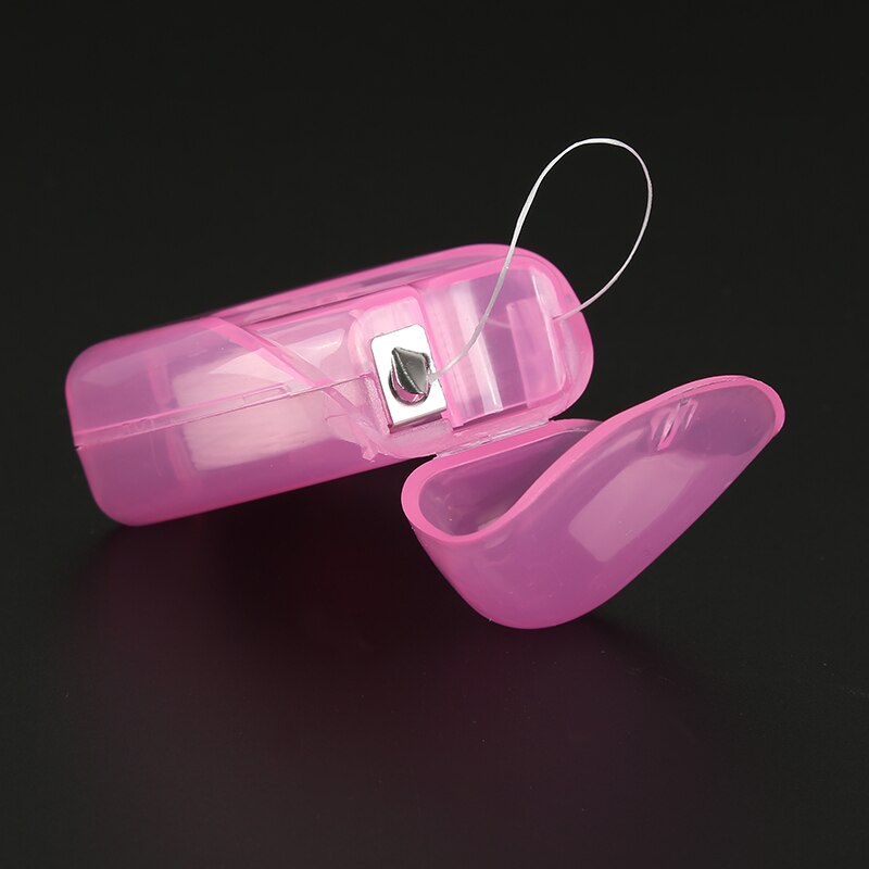 50M Draagbare Mini Dental Floss Mondhygiëne Met Box Praktische Gezondheid Hygiëne Levert Spool Tandenstoker Tanden Flosse Kleur Willekeurige