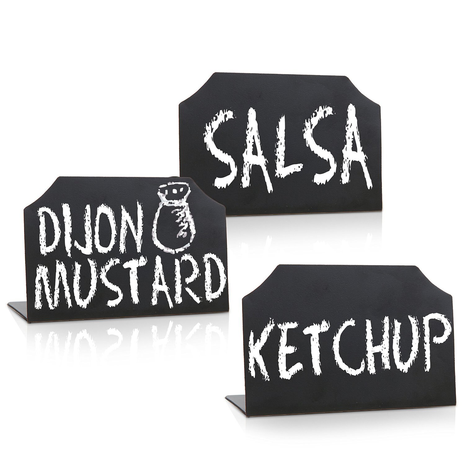 A6 Table Message Stand Blackboard Small Price Display Menu Stand POP Desk Sign Hand Writing Blank Message Board Signage Rack