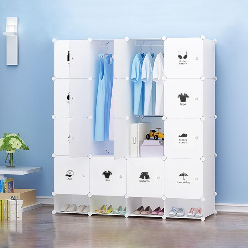 4 Cube Storage Cabinet Plastic Shelving Cabinets Plastic Wardrobe Storage Unit 16 Modular Cubes 4 Shoe Cubes White Wardrobe
