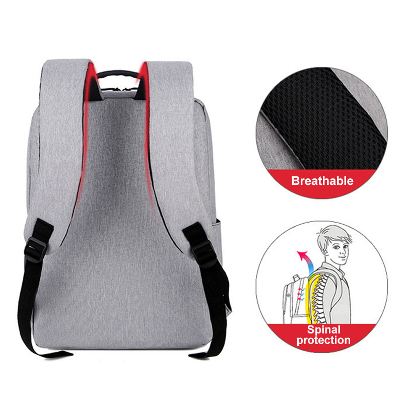 Unisex waterdichte reisrugzak heren en dames multifunctionele laptoptassen met USB-opladen schooltas jongens meisjes rugzakken