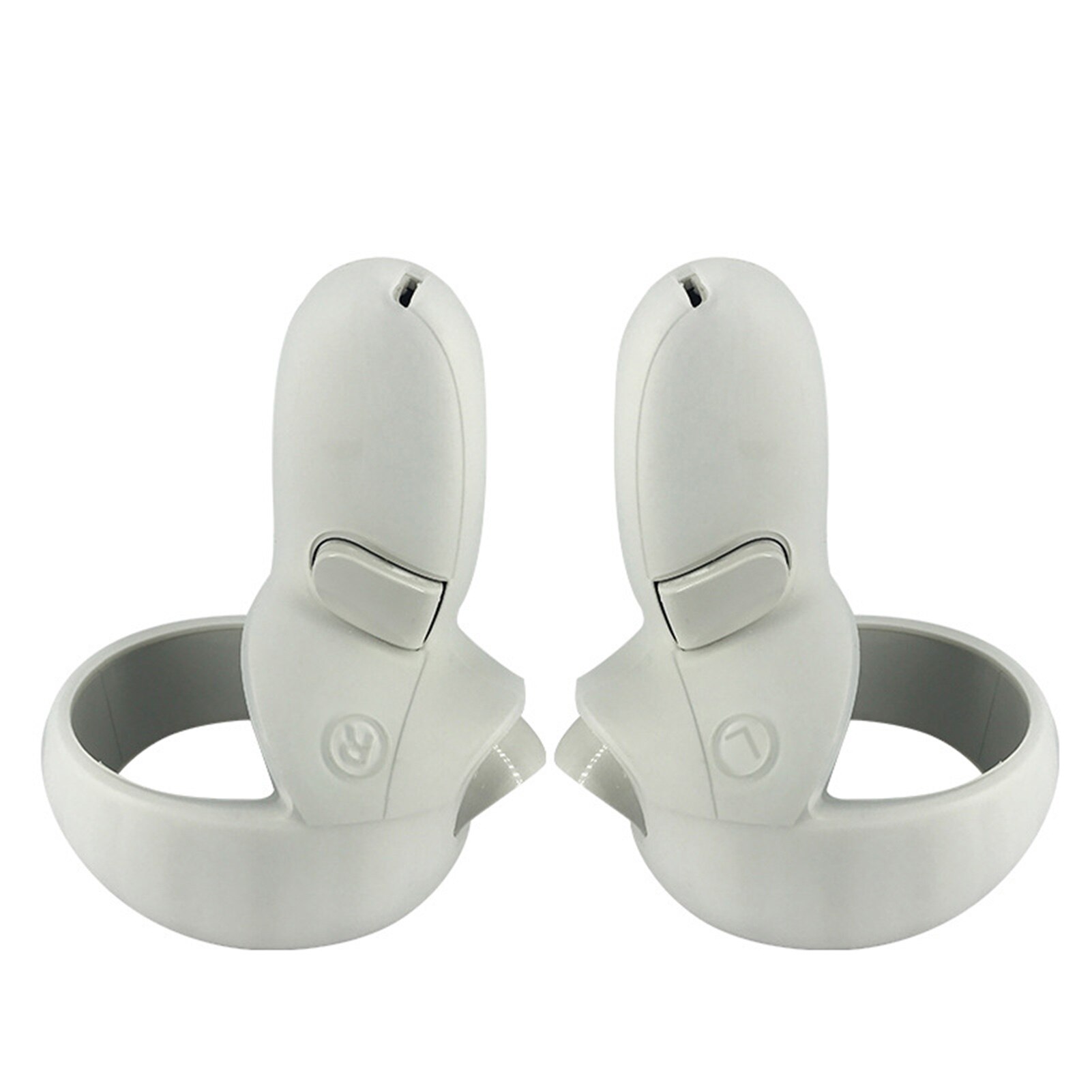 Vr Controller Grip Cover Handvat Cover Voor Oculus Quest2 Beschermhoes Shock-Proof Paar Silicone Skin Voor Oculus Quest: C