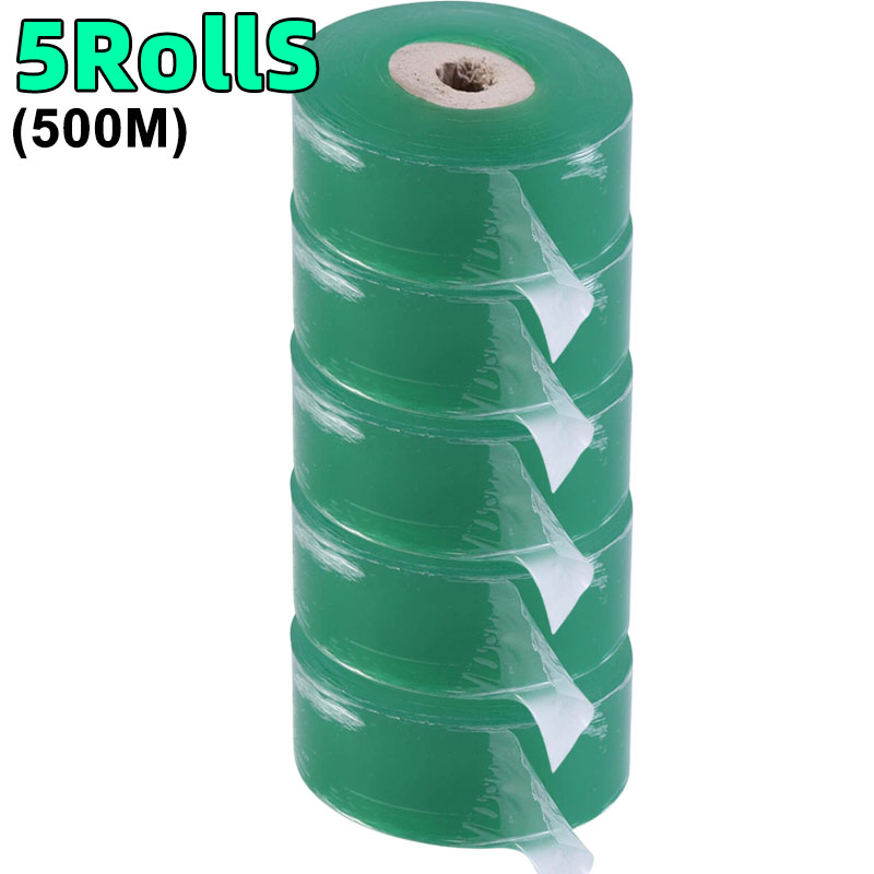 100/600M PE Grafting Tape Film Stretchable Self-adhesive Garden Tree Roll Tape Plants Seedlings Vine Tomato Grafting Accessories: Orange / 3cm