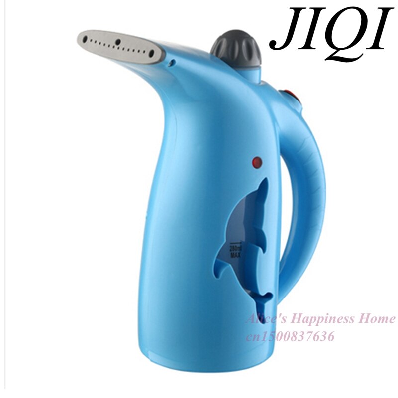 DMWD Armed with steam hang ironing machine household mini iron face steamer: Blue