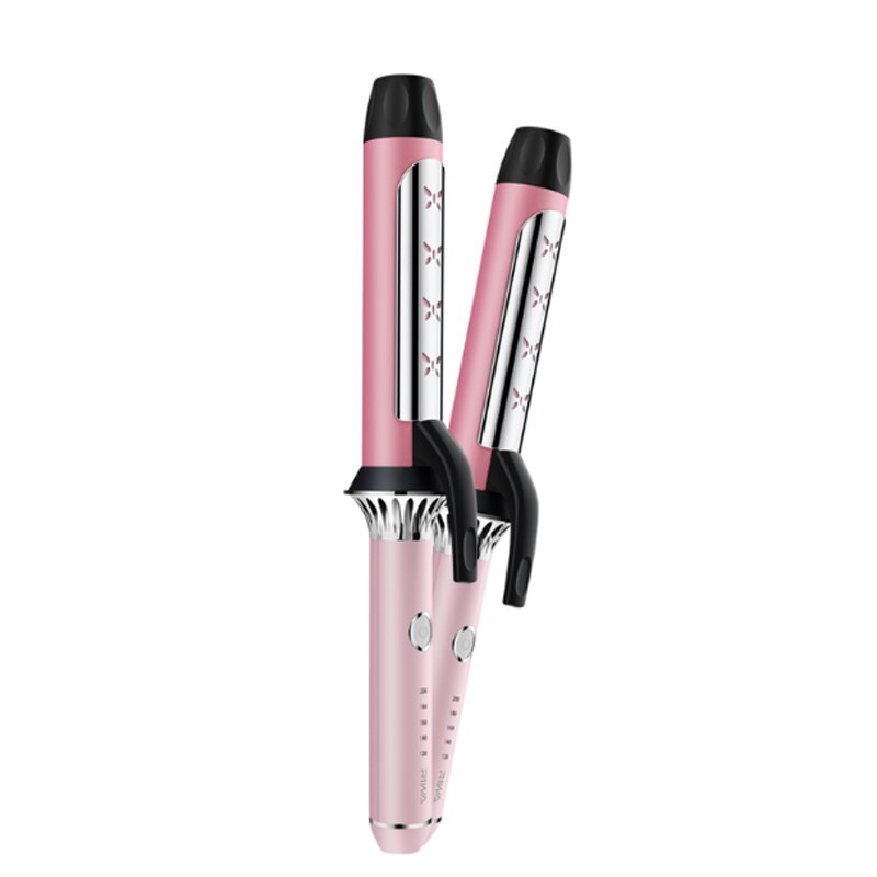 RIWA-Pinzas rizadoras para cabello húmedo y seco, barril de 38mm, Control de temperatura, rizador, plancha, RB-8338