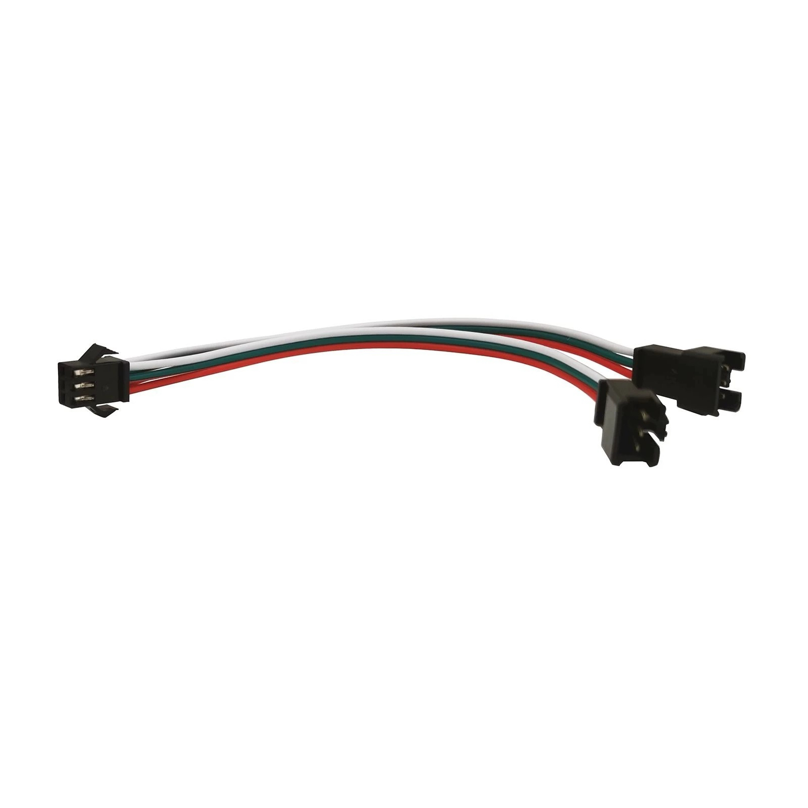 5/10 stk. 2 -bens 3p 4p 5p sm2.54 jst splitter-stikkabel 1 to 2 han-til-hun-stikledning 15cm til cct rgb rgbw led-strimmellys: Mørkegrå / Under 5 stk