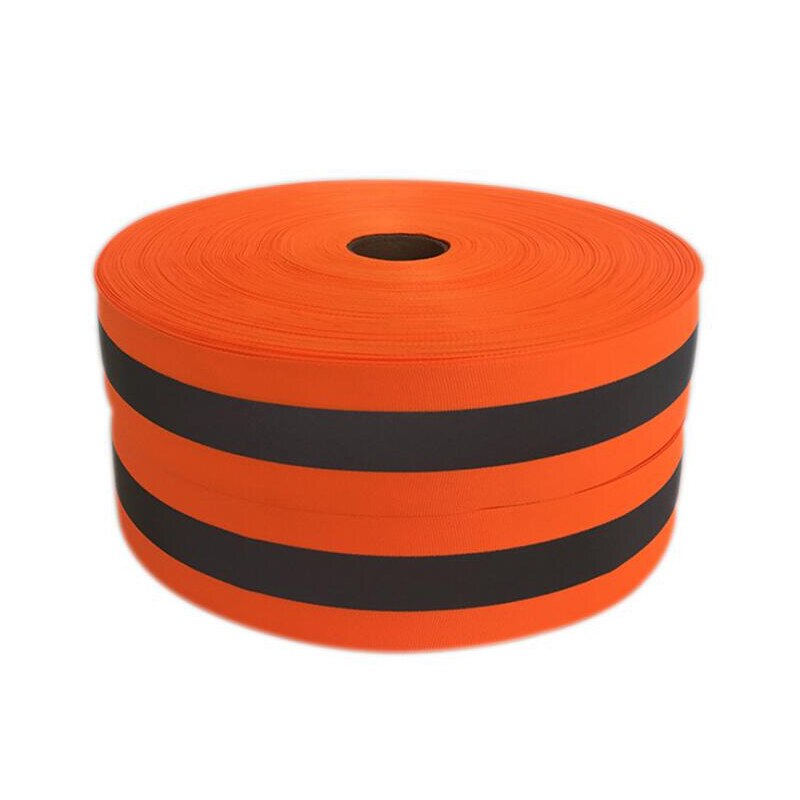 Sew On Silver Reflective Tape For Chothing Safety Fabric Webbing Trim Strip