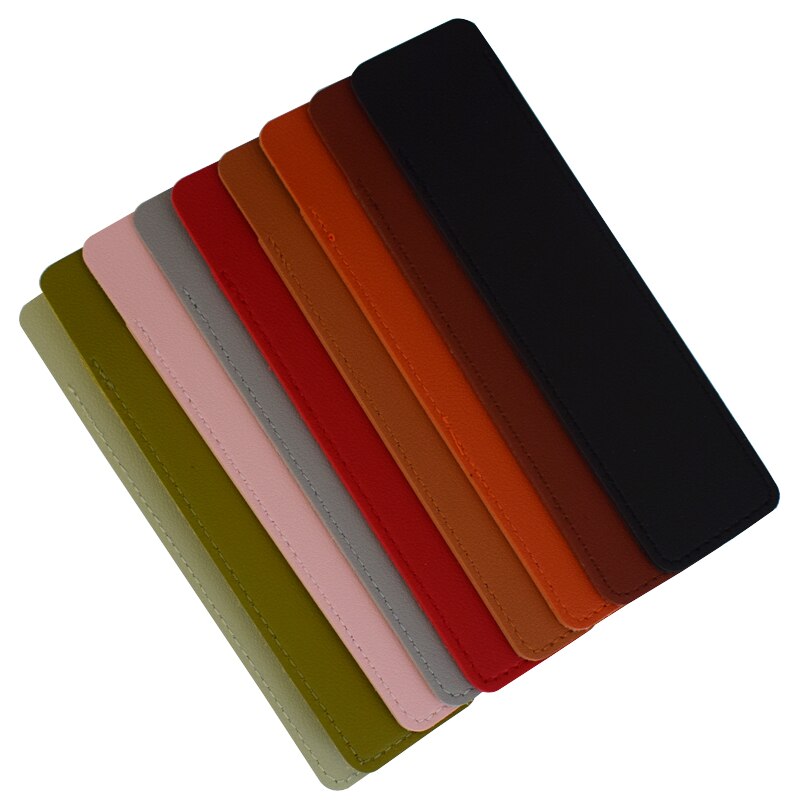 PU Leather Pen Protection Cover Holder Soft Pencil Case Writing Materials Pencilcase Stationery Office School Supplies