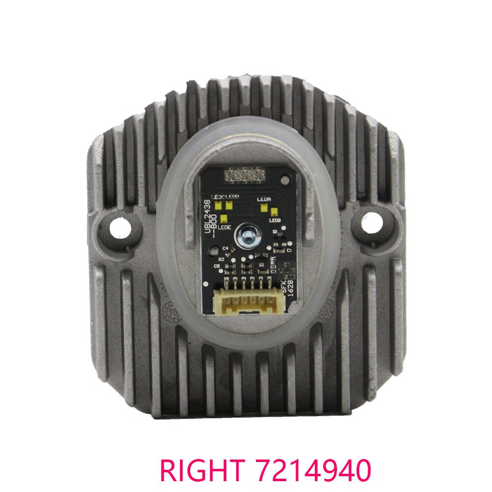 Daytime running lights led module Control Unit 7214939 721494 For BMW 5' G30 G31 G32 G38 F90 M5 Turn signal Headlight Led module: 7214940(Right)