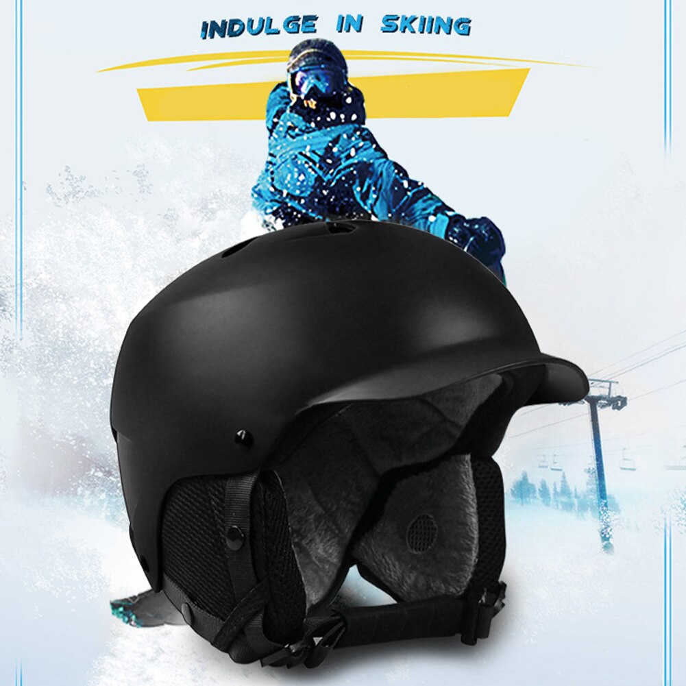 Casco de protección Unisex para deportes al aire libre moldeado integralmente, Snowboard, ciclismo, ajustable EPS, esquí, seguridad de conducción portátil