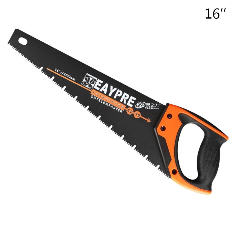 Universal Hand Saw Fast Cutting Wood Plastic Tube Trim Gardening Woodworking Household 3 Sizes