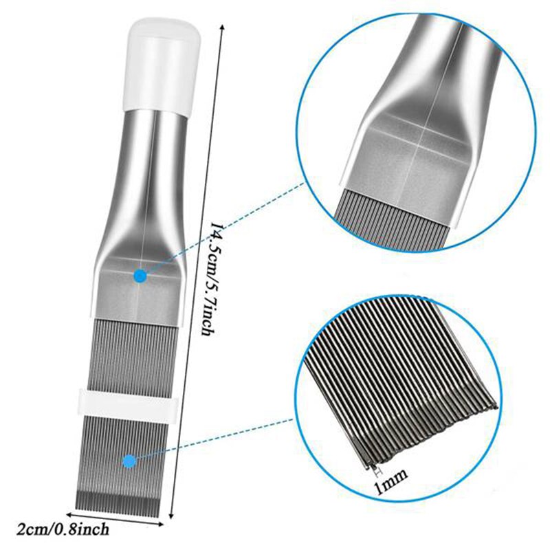 Luft Konditionierung Flosse Kamm Kondensator Reinigung Kamm Kühlung Reparatur Werkzeug Reinigung Bürste Flosse Kamm Bürste Reinigung Zubehörteil