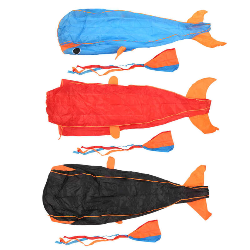 Water Ballon Speelgoed Voor Kinderen Dolfijn Kite Polyester Kinderen Cartoon Dier Zachte Parafoil Outdoor Plezier Speelgoed Grappig