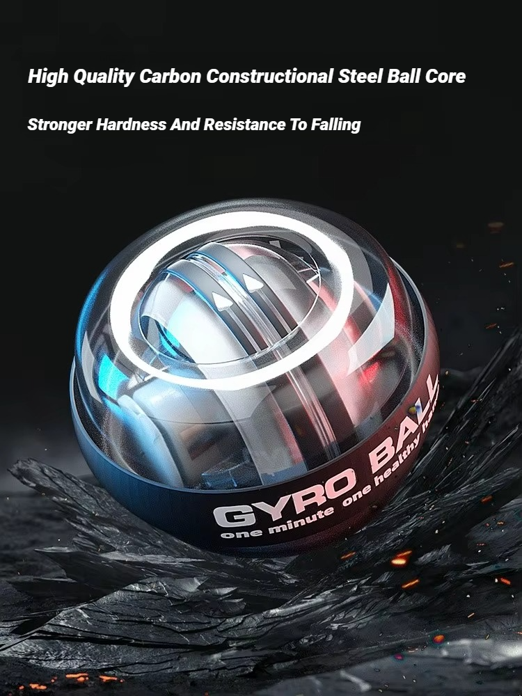 Gyroball Powerball ejercitador de antebrazo equipo de Fitness muscular giroscopio Power Ball giroscopio refuerzo de muñeca entrenador ejercicio de mano