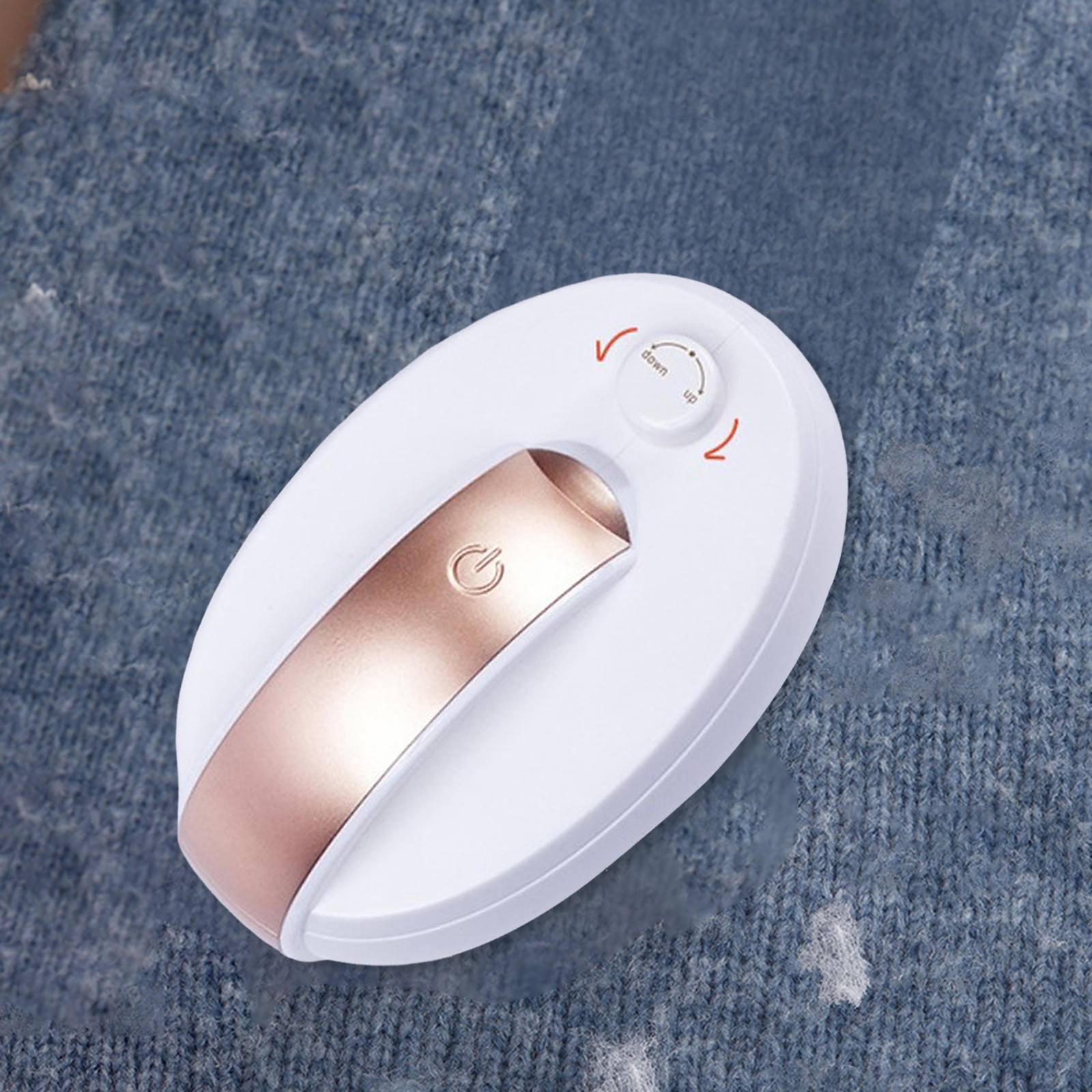 Éliminateur de peluches électrique efficace, brosse de nettoyage, pour tissus, vêtements, canapé, pull, d'anniversaire: Rose Gold