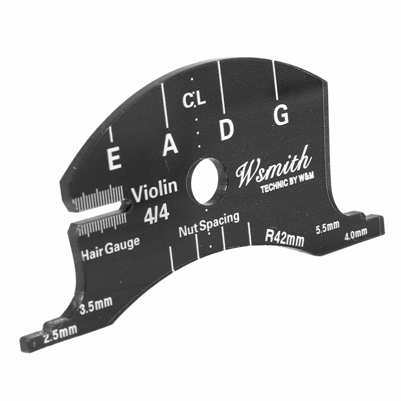 Violin Bridges Multifunctional Mold Template 4/4 Violin Bridges Repair Reference Tool Fingerboard Scraper Making Tool