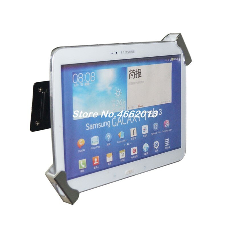 7-10.1 inch tablet security wall mount lock bracket display mounting support for Samsung Galaxy Tab 10" 8"/ lenovo/ surface pro