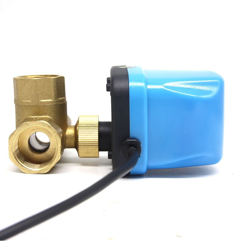 24V Dn15 Electric Two-Way Valve Three-Wire Two-Control One-Control Mini Electric Ball Valve
