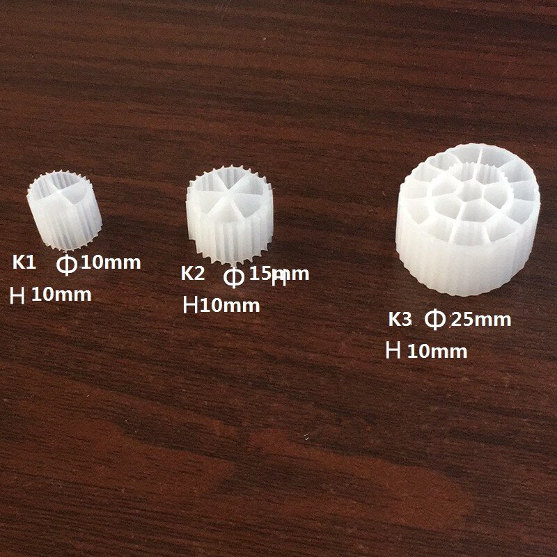 1 Kilogram Veel K1 K2 K3 Aquarium Aquarium Koi Vijver Plastic Biochemische Filter Media