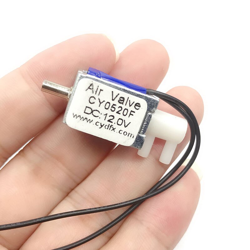 Fa0520F Mini Small Solenoid Valve 2-position 3-way Valve DC6V 12V 24V Gas Air Valve 13mm*15mm*20mm