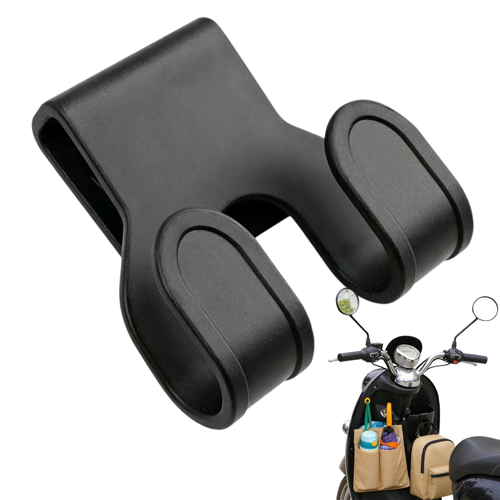 Motorcycle Storage Hook Large Load-Bearing ABS Scooter Hanging Hook Hanger Universal Helmet/Luggage Holder Space-Saving